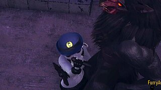 Feel the roll of manga and anime with Judy Hopps in 3D furry hentai game