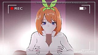 給四葉乳交最後射進她的嘴裡喔