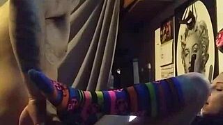 i'm jerking my cock solo.