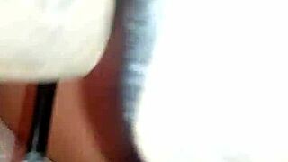 my wife, a milf, masturbating in the bedroom.