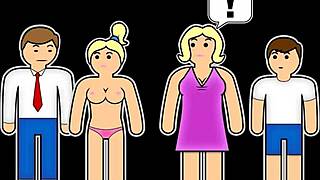 Hot Blonde Stepsister Fucks In The Pool