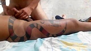 Watch This Trans Pornstar In Crossdressing Giving Oral, Falling On Mouth