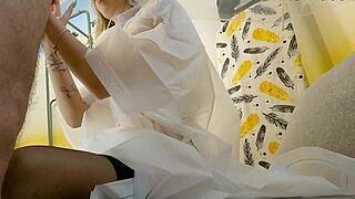 Teasing Heather Starlet on the provocative show of physically sexy model though she is not tall
