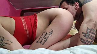 wanna see me lick that petite brunette's ass and deepthroat her face hard?