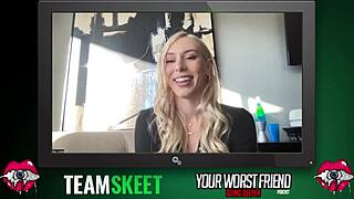 Kay lovely shares behind the scenes christmas interview for team skeet lovely time of year