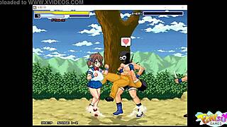 Fist Fucks Big Tits In Hentai Game