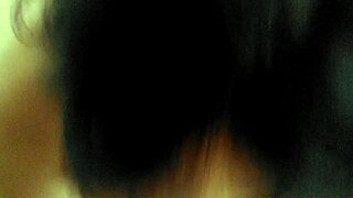 A special homemade bukkake scene of a naked adorable brunette teen who performs a slow blowjob while the camera is focused at her POV