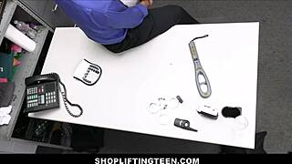 shopliftingteen com - petite blonde minxx marii banged on 18th birthday