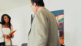 Sexy New Model Fucks Agent With Monster Cock During Interview For Gigs