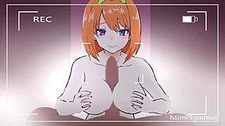 給四葉乳交最後射進她的嘴裡喔