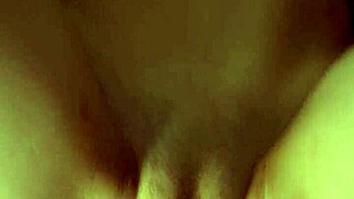 perfect ass girl gets cum in her tight hole, oops