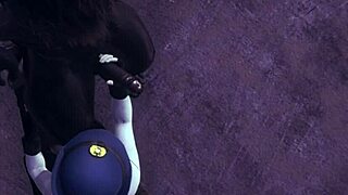 Feel the roll of manga and anime with Judy Hopps in 3D furry hentai game