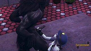 Feel the roll of manga and anime with Judy Hopps in 3D furry hentai game