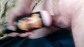 Daddy explores his new toy with intense fucking and cums deep inside.