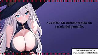 las brujas del sexo escondidas en la prisión, dominando con joi completo en español