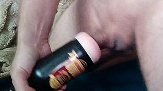 Daddy explores his new toy with intense fucking and cums deep inside.