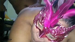 mature hairy woman swallows cum from deepthroat