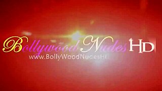 Indian brunette strips and dances teasingly ripping clothes for nude show