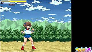 Fist Fucks Big Tits In Hentai Game