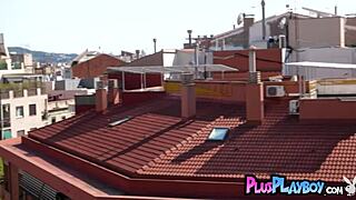 Perfect Asian Teen 18+ Kit Rysha Poses in Hot Lingerie in Barcelona Heat