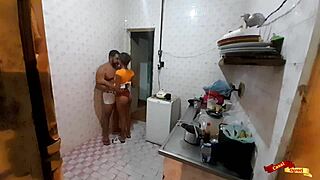 Teen 18+ Gets Anal in Kitchen with Stepdad