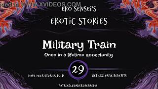 Military train erotic audio for women.