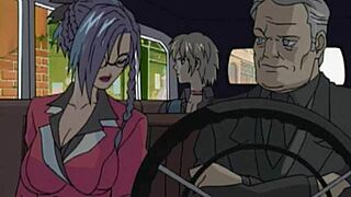 is that lezdom using anal beads on the restrained teen?