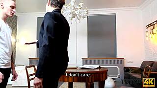 Man, this Tutor4k milf in suit drives me wild!