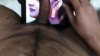 keerthy suresh gets rough cum on face tribute