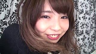 Reika's emotional blowjob in AV debut