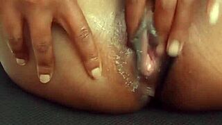 fingering myself quietly in the office, can you hear?