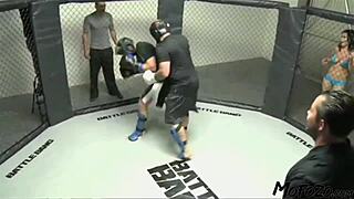 mofozo com brunette model deepthroats big cock then gets facial 😈