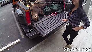 Girl Craves Monster Cock For Intense Shop Sex