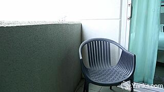 Yanks Honey Monte subtly masturbates with pierced nipples