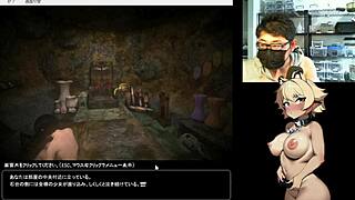 playing escape game live, trying to solve puzzles