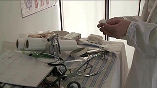 I Can't Believe the Doctor Games and Fetish Fuck with Twink Couple at Hospital