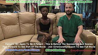 Rina arem extreme gyno check up to get into Tampa university