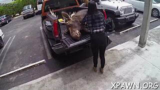 Girl Craves Monster Cock For Intense Shop Sex