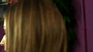 This horny doll took a massive jizz load right on her face, swallowing every drop