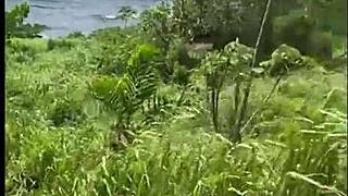 entramos numa trilha pra suruba na praia com troca de casais e orgasmos