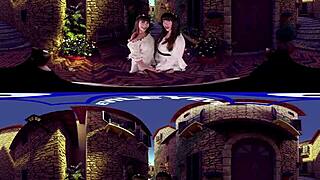 Surprised Menage a Trois with Alison Rey and Luna Rival