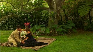 Naughty Couple Feels Intense Orgasm in Enchanted Garden Roleplay