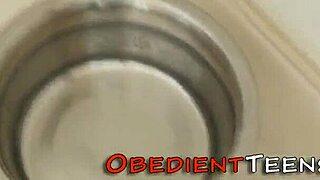 Teen Sub Plowed Roughly by Monster Cock in Hardcore Domination