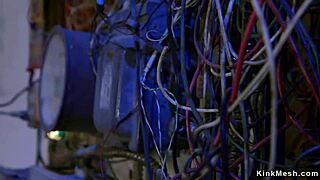 just saw this young chick butt fucked with a sex toy