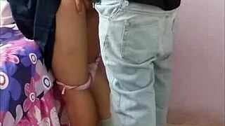 Convincing shy colombian amateur to fuck for money she moans like a whore