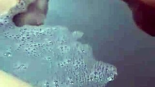 BBW Exposes Her Fat Pussy and Feet in the Tub