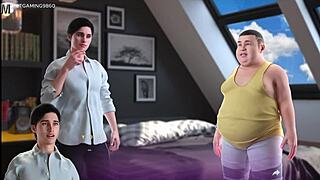 Young virgin gets ballsdeep fucked in first time ever 3D animated game