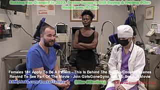 rina arem, the athletic teen, gets a humiliating gyno exam from doctor tampa at tampa university