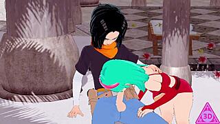 Koikatsu Uncensored: C18 Dragon Ball Enjoys Intimate Moments With Blowjob And Cumshot