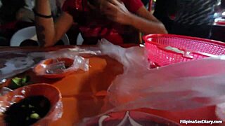 Filipina's Hairy Pussy Drizzles With Thick Cum!